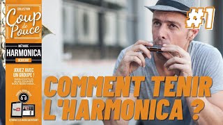 COMMENT TENIR LHARMONICA ET COMMENT SOUFFLER  1 [upl. by Zetneuq588]