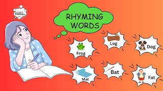 Fun Rhyming Words for Little Learners  Cat Bat Hat amp More [upl. by Pier]