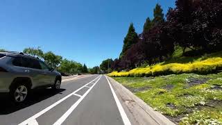 Bike East East Bay Orinda Lafayette Reservoir LafayetteMoraga Trail Moraga [upl. by Jehiah144]