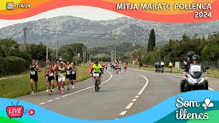 Mitja Marató de Pollença 2024 [upl. by Ahsiekar]