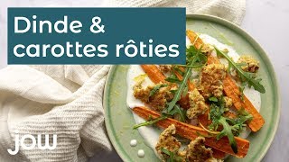 Recette de dinde amp carottes rôties [upl. by Eiramyelhsa66]