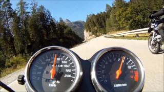 Suzuki GS 500 fun in the mountains [upl. by Crim2]