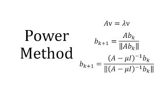 Power Method with Inverse amp Rayleigh [upl. by Obara]