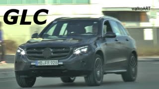 Design Vergleich  Comparison Erlkönige Mercedes GLC  Mercedes GLE 2015 fast ungetarnt SPY VIDEO [upl. by Philpot]