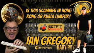 BITHARVEST Scam or Legit  Jan Gregory is THIS SCAMMER in Hong Kong or Kuala Lumpur amp GETFIT [upl. by Fasano982]