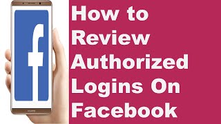 How to Review Authorized Logins On Facebook  Check the Trusted Devices Logged in With Facebook [upl. by Uni]