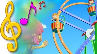 TuTiTu Songs  Ferris Wheel Song  Songs for Children with Lyrics [upl. by Aisemaj]