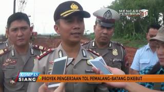 Proyek Tol PematangBatang Dikebut Sebelum Mudik [upl. by Yarled]