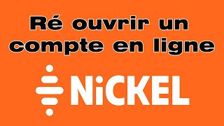 Comment re ouvrir un compte Nickel [upl. by Akelahs705]