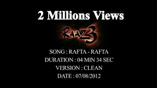 RaftaRafta Raaz 3 Full video song By Akhilesh Kumar [upl. by Michaela]