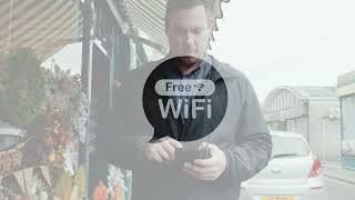 CCBC  WiFi Spark now Live  Newbridge Town Centre 2023 [upl. by Isaac]