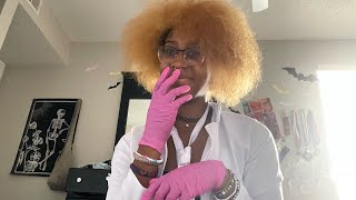 ASMR Crazy Scientist Examines You For An Experiment Personal Attention Glove Sounds Writing… [upl. by Eidua]