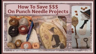 Save  On Punch Needle Projects [upl. by Juxon935]