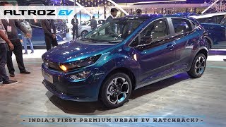 Tata Altroz EV Indias first premium urban EV hatchback [upl. by Ion198]