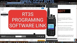 RETEVIS RT3S CPS Programming Software 2022 link [upl. by Yun303]