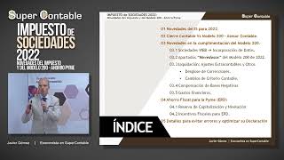 Impuesto de Sociedades 2022 Novedades del Impuesto y del Modelo 200  Ahorro Pyme [upl. by Notled]