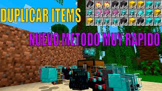 ✅ Truco Duplicar Items en Minecraft Bedrock 12080 ✅ NUEVO METODO [upl. by Ardnot]