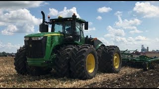 John Deere 9620R amp 2720  Farm Progress Show 2017 [upl. by Agarhs]