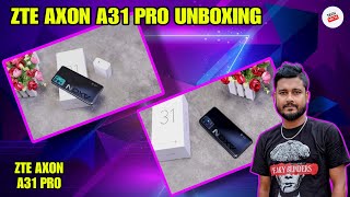 ZTE AXON A31 PRO UNBOXING  New Mid Budget Smartphone ZTE TechFactsTM [upl. by Pail]