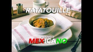 Receta Ratatouille con un toque mexicano [upl. by Leuamme856]