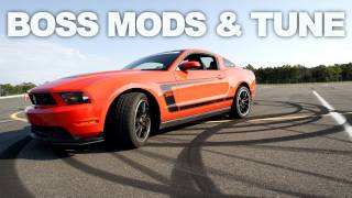 2012 Boss 302 Gets Mods Dyno Tune and Track Tested [upl. by Aihseit]