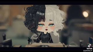 its not Estella  thats the past Im cruella  gacha club  clip [upl. by Schnabel]