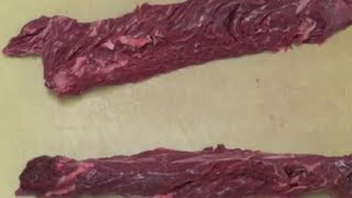 Mastering the Art of Butchery A StepbyStep Guide to Cleaning an Hanger Steak [upl. by Karine339]