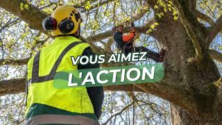 Paris recrute des arboristesélagueurs et élagueuses [upl. by Dotty]