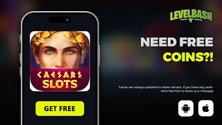 Caesars Slots Guide  How to Earn Free Coins Fast [upl. by Callean]