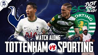 Tottenham 11 Sporting CP  CHAMPIONS LEAGUE LIVE Watch Along with EXPRESSIONS [upl. by Myron432]