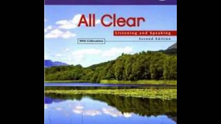 All Clear 1 Listening and Speaking Audio Book [upl. by Corabel]