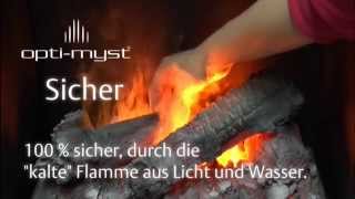 Bedienungsanleitung  Technik Optimyst und Optiflame Flammeneffekte für Elektrokamine ewt [upl. by Noirred]