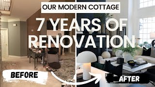 TOUR our MODERN COTTAGE After 7 YEARS OF RENOVATIONS [upl. by Nortna]