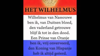 Het Wilhelmus volkslied van Nederland [upl. by Milty456]