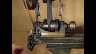 STAR Seneca Falls MetalWorking Lathe  shown runningwmv [upl. by Odrareg]