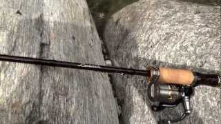 La pesca a Spinning canna Shimano Lesath Bx con Max Ghibaudo [upl. by Aekin]