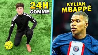 VIVRE 24H COMME KYLIAN MBAPPÉ  😮  Cest fatiguant [upl. by Elokin249]