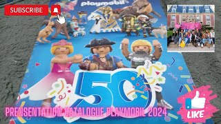 playmobilprésentation catalogue 2024 Français [upl. by Atinek]