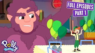 Polly Pocket Bigfoot and Fred the Leprechaun Fight  Season 4  Episode 11  Part 1  Kids Movies [upl. by Enaed461]