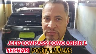 JEEP COMPASS COMO ABRIR E FECHAR PORTA MOLAS [upl. by Ame513]