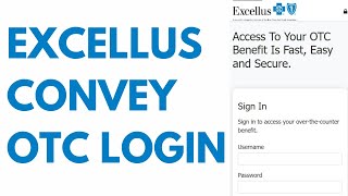 Excellus Convey OTC Login Solutions Sign in Catalog ⏬👇 [upl. by Uot303]