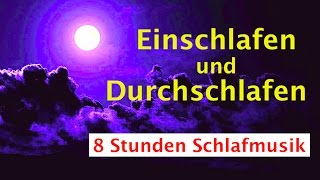 Schlaf Einschlafen und 8 Stunden tiefes Durchschlafen ▶ geführte Meditation in 2 Phasen [upl. by Gage]