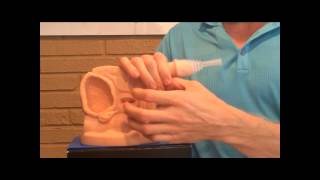 Catheter Video for applying a Male External Catheter Part 2 [upl. by Meraree]