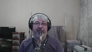 Blessing alto saxophone USA Indiana Elkhart demo test [upl. by Ihc]