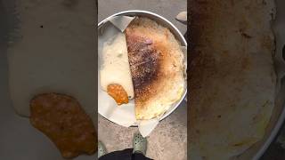 Karam Podi Egg Dosa Recipe famous in Eluru  Eluru Street Food shorts eggdosa [upl. by Auqenat]