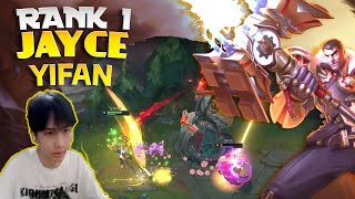 🔴 JayceKing YiFan Jayce vs Fiora  YiFan Rank 1 Jayce Guide [upl. by Joris]