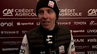 Tadej Pogačar  Interview at the finish  Strade Bianche 2024 [upl. by Amaras]