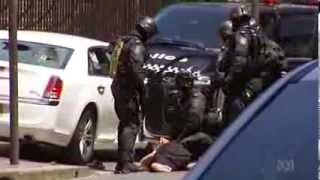 Riot Squad swoop to end standoff outside NSW Parliament [upl. by Liana]