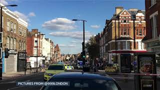 Man shot dead in Sydenham  ITV News London 892019 [upl. by Ahseekat]