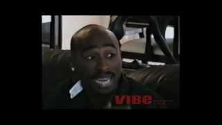 2PAC Shakur Makaveli VIBE The Lost Interview [upl. by Ahsimal]